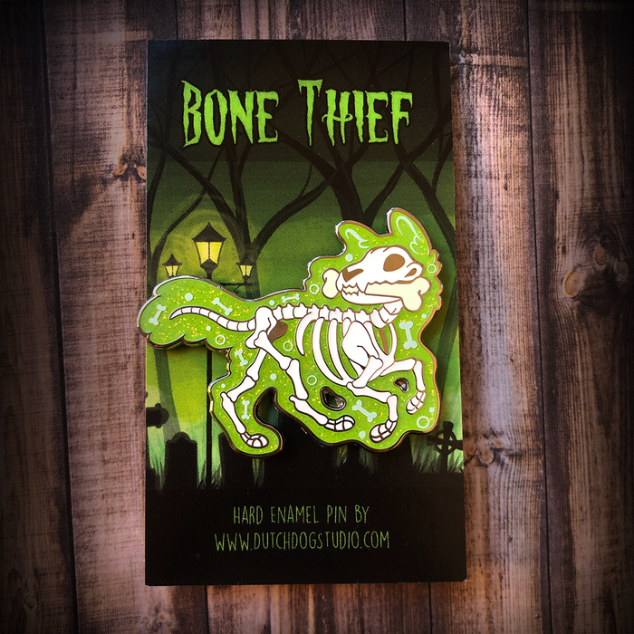 Enamel Pin: Bone Thief