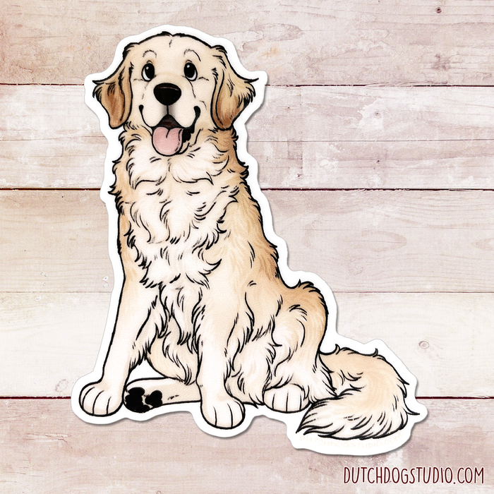 Sticker: Golden Retriever