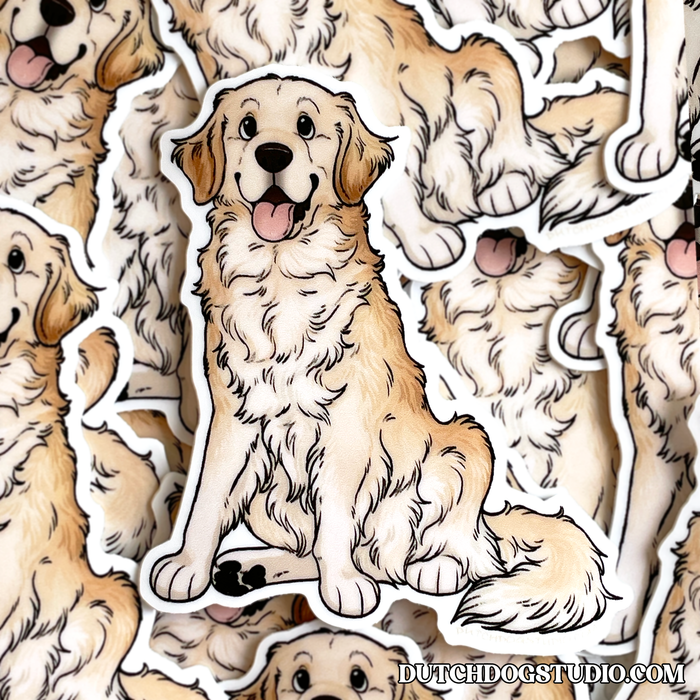 Sticker: Golden Retriever