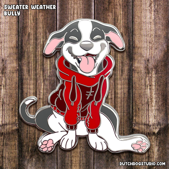 Enamel Pin: Sweater Weather - Bully