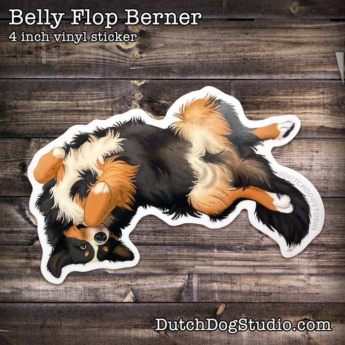Sticker: Belly Flop