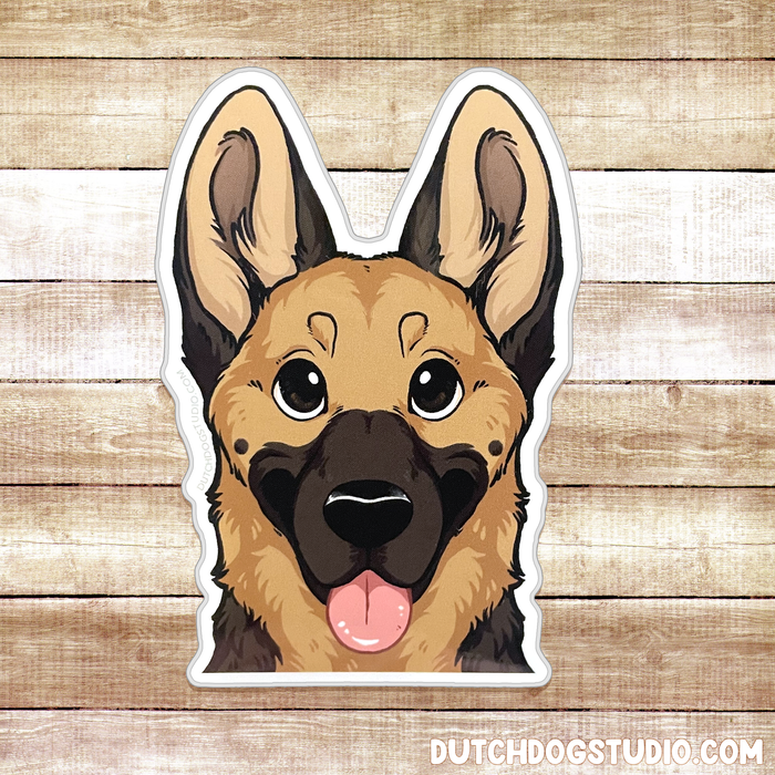 Sticker: Shepherd Peeker