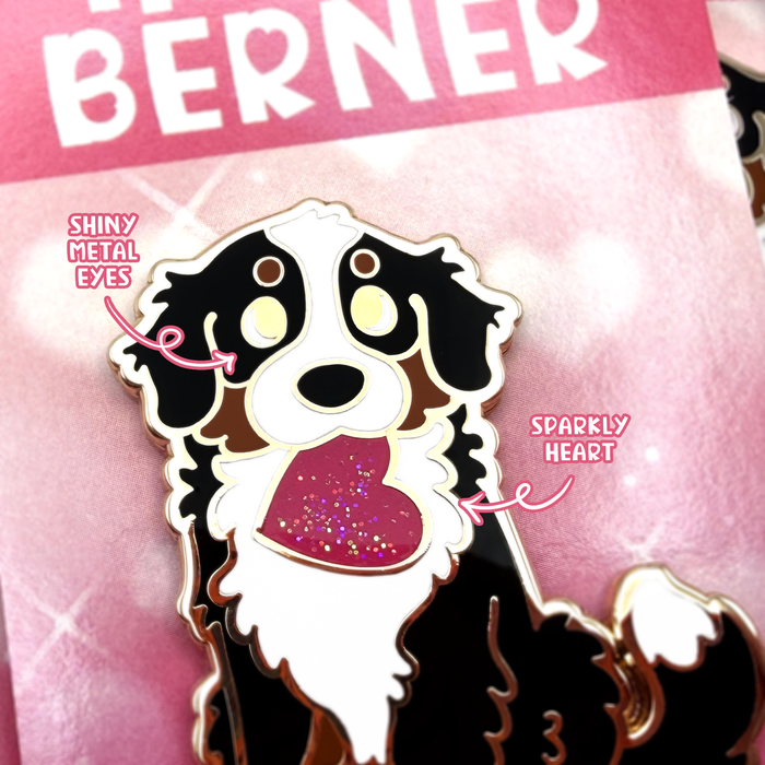 Enamel Pin: Heart Berner