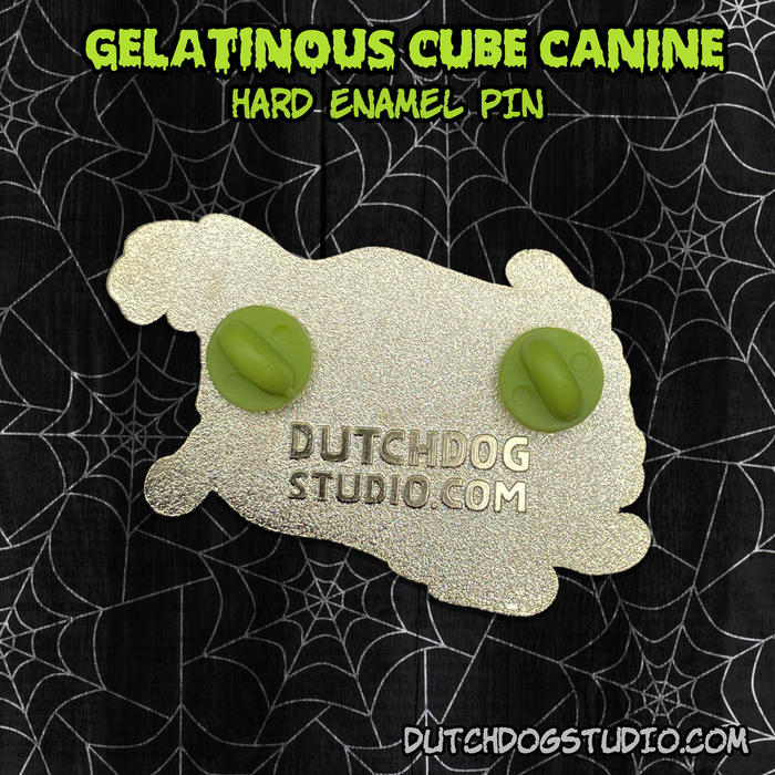 Enamel Pin: Gelatinous Cube Canine