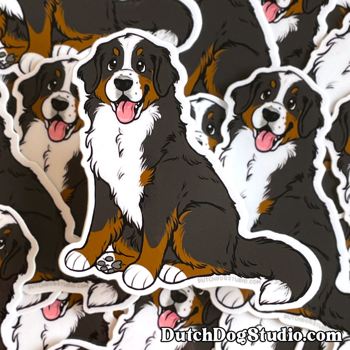 Sticker: Bernese Mountain Dog