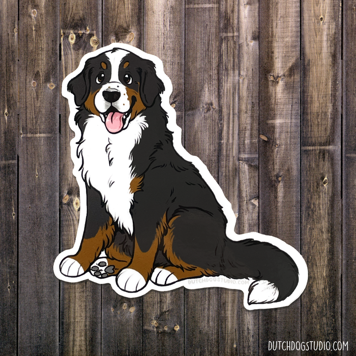 Sticker: Bernese Mountain Dog