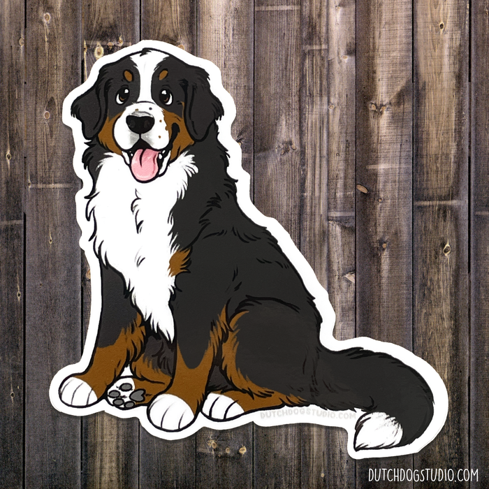 Sticker: Bernese Mountain Dog