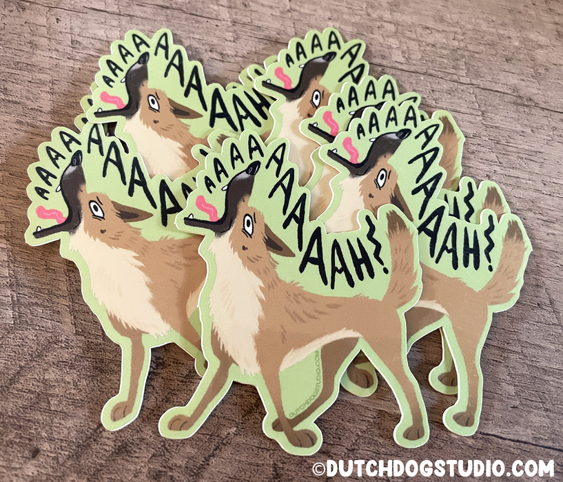 Sticker: Aaaaah! Shep