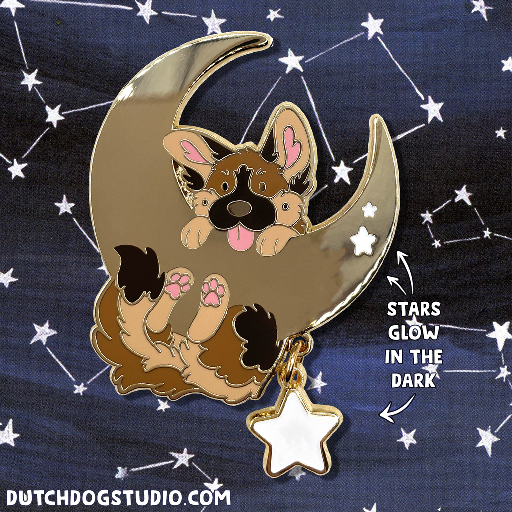 Enamel Pin: Over the Moon - Shepherd