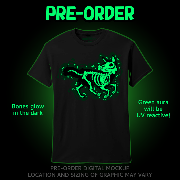 [PRE-ORDER] T-Shirt: Bone Thief (glow in the dark)