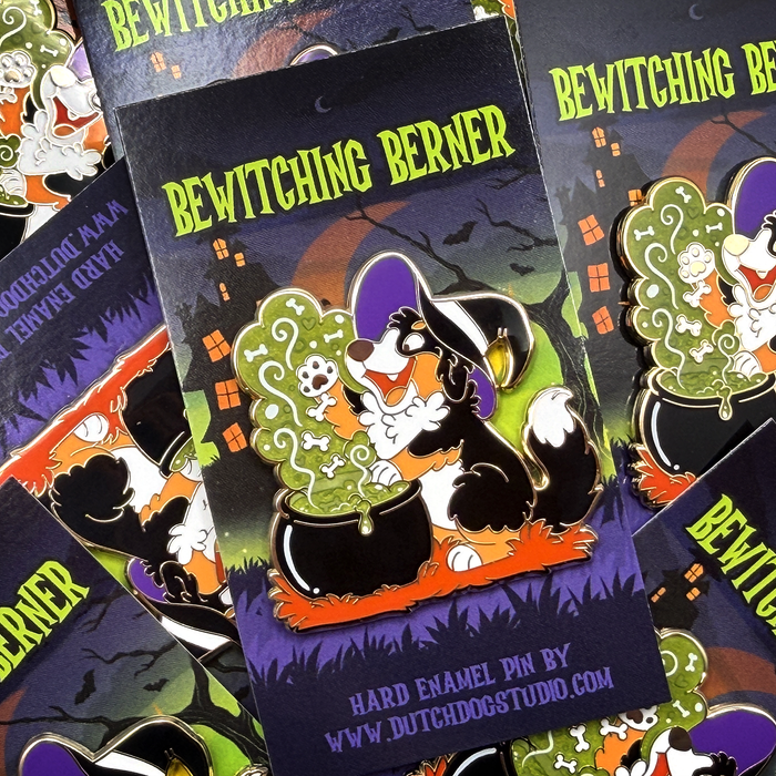 Enamel Pin: Bewitching Berner