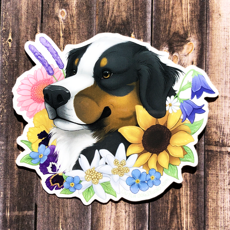 Sticker: Flower Berner
