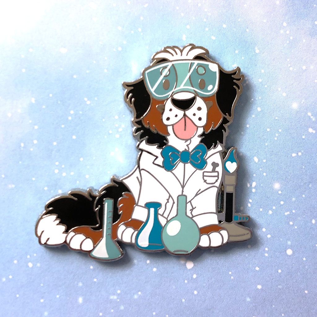 Enamel Pin: Bunsen Berner