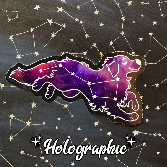 Sticker: Forever Running Among the Stars (Holographic)