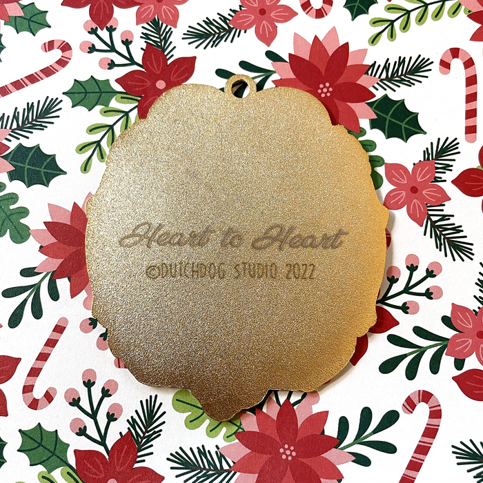 Ornament: Heart to Heart - Berner