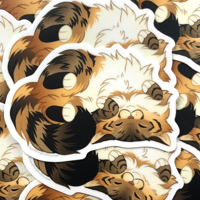 Sticker: Fluffy Kitty