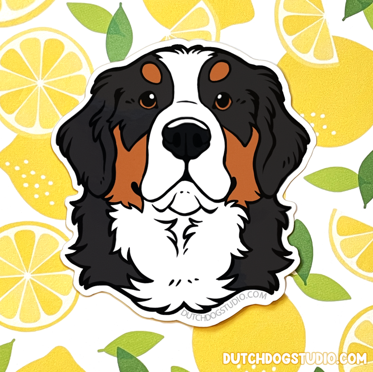 Sticker: Berner Pup